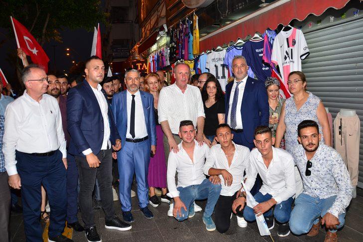 Memleket Partisi Genel Başkanı İnce, Manavgat'ta esnaf ziyaretinde bulundu G5