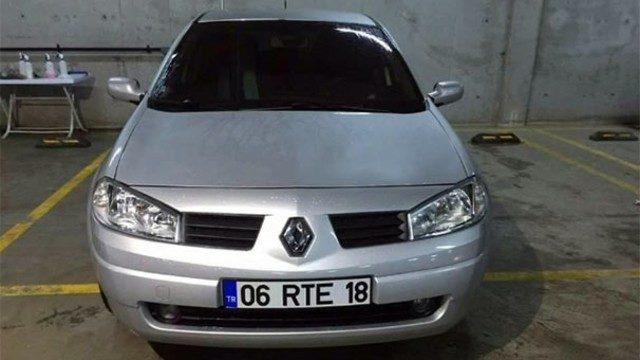 Plakası RTE olan aracına 350 bin lira istiyor