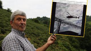 Emekli Levent amcanın Helikopter düştü ihbarı bir ilçeyi alarma geçirdi! Gerçeği öğrenince bakın ne yapmak istedi
