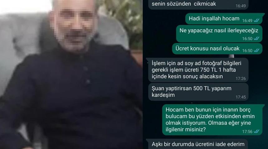 'Büyü var' deyip, kadını dolandıran sözde hoca! 'Kocanla aranı düzelteceğim'