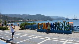 Turizm bölgesi sahillerinde eyyam-ı bahur sıcakları yoğunluğu