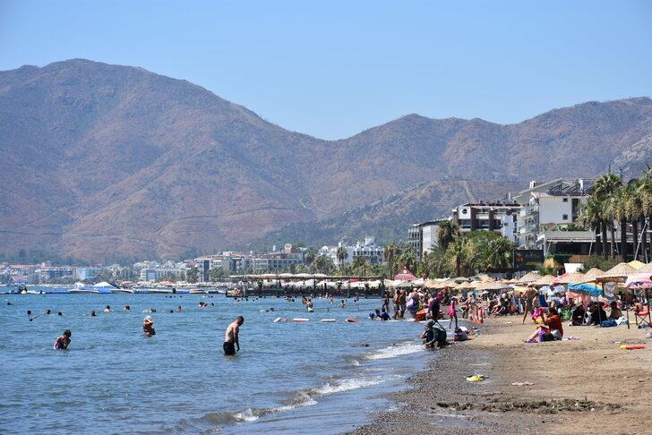 Turizm bölgesi sahillerinde "eyyam-ı bahur" sıcakları yoğunluğu G4