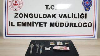 Zonguldak'ta uyuşturucu operasyonunda 13 şüpheli yakalandı