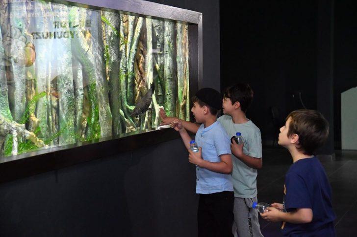 "Trabzon Akvaryum"u yaklaşık 2,5 ayda 111 bin 43 kişi ziyaret etti G1