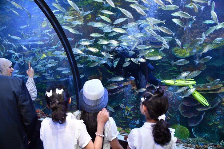 "Trabzon Akvaryum"u yaklaşık 2,5 ayda 111 bin 43 kişi ziyaret etti G5