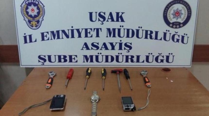 Hırsızlar beş ev soyduktan sonra yakalandı
