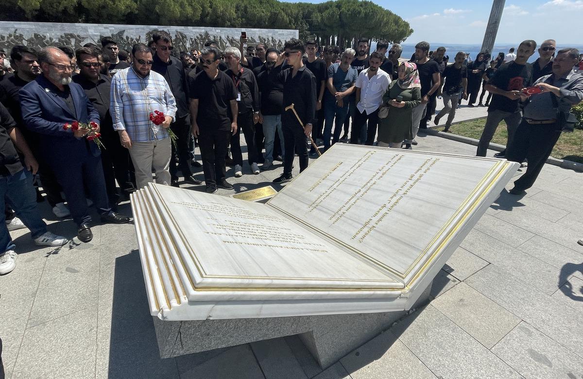 Caferiler Hazreti H&uuml;seyin'i Tarihi Gelibolu Yarımadası'nda andı