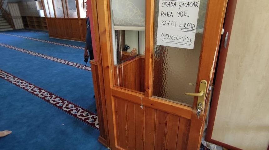 Kayseri'de camiden yardım paralarını çaldığı iddia edilen zanlı yakalandı