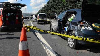 Lastik değiştirmek isterken canından oldu! O anları eşi çaresizce izledi