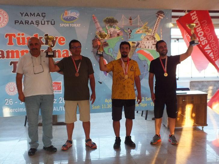 Türkiye Yamaç Paraşütü Mesafe Şampiyonası Tokat'ta sona erdi G3