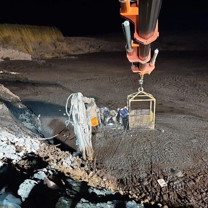 Manisa'da çamur altında kalan işçinin cansız bedenine ulaşıldı G1