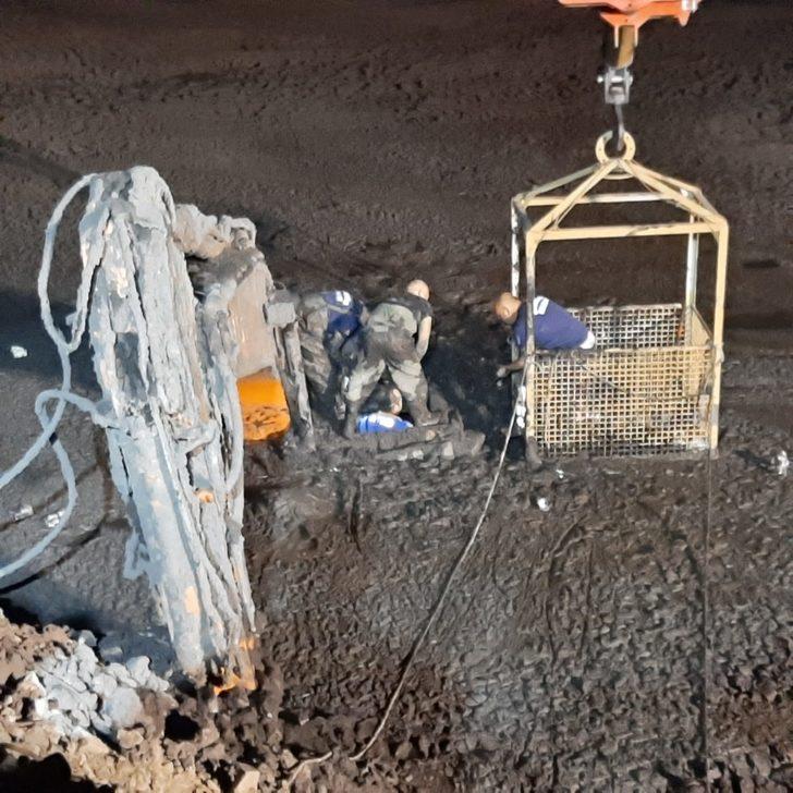 Manisa'da çamur altında kalan işçinin cansız bedenine ulaşıldı G3