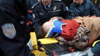 Tarihi köşkte kurtarma operasyonu