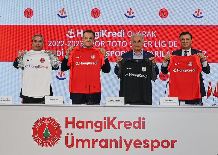 Ümraniyespor ile Hangikredi şirketi arasında sponsorluk anlaşması imzalandı G2