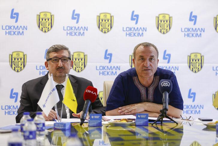 MKE Ankaragücü, Lokman Hekim Sağlık Grubu'yla sponsorluk anlaşması yaptı G1