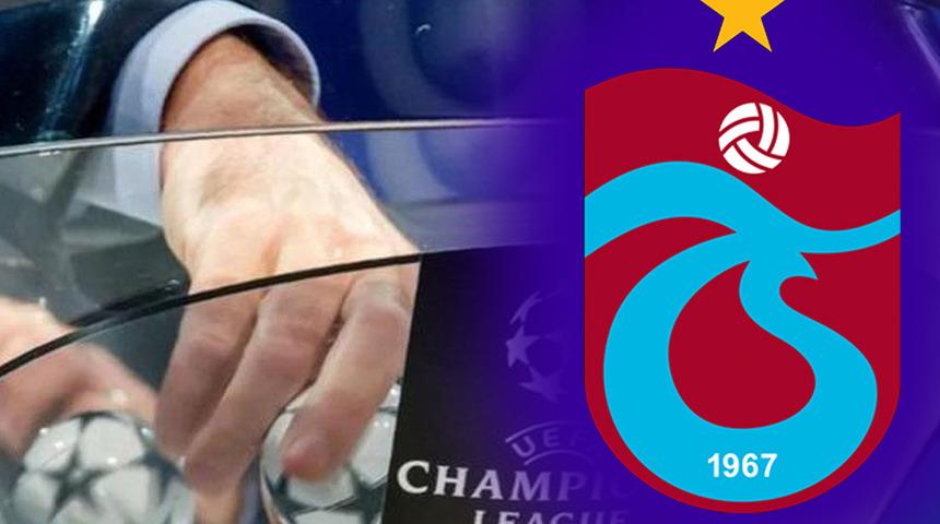 Trabzonspor'un Şampiyonlar Ligi'ndeki muhtemel rakipleri belli oldu!