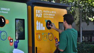Yalova'da 130 bin atık şişe EKOMAT ile geri dönüşüme kazandırıldı