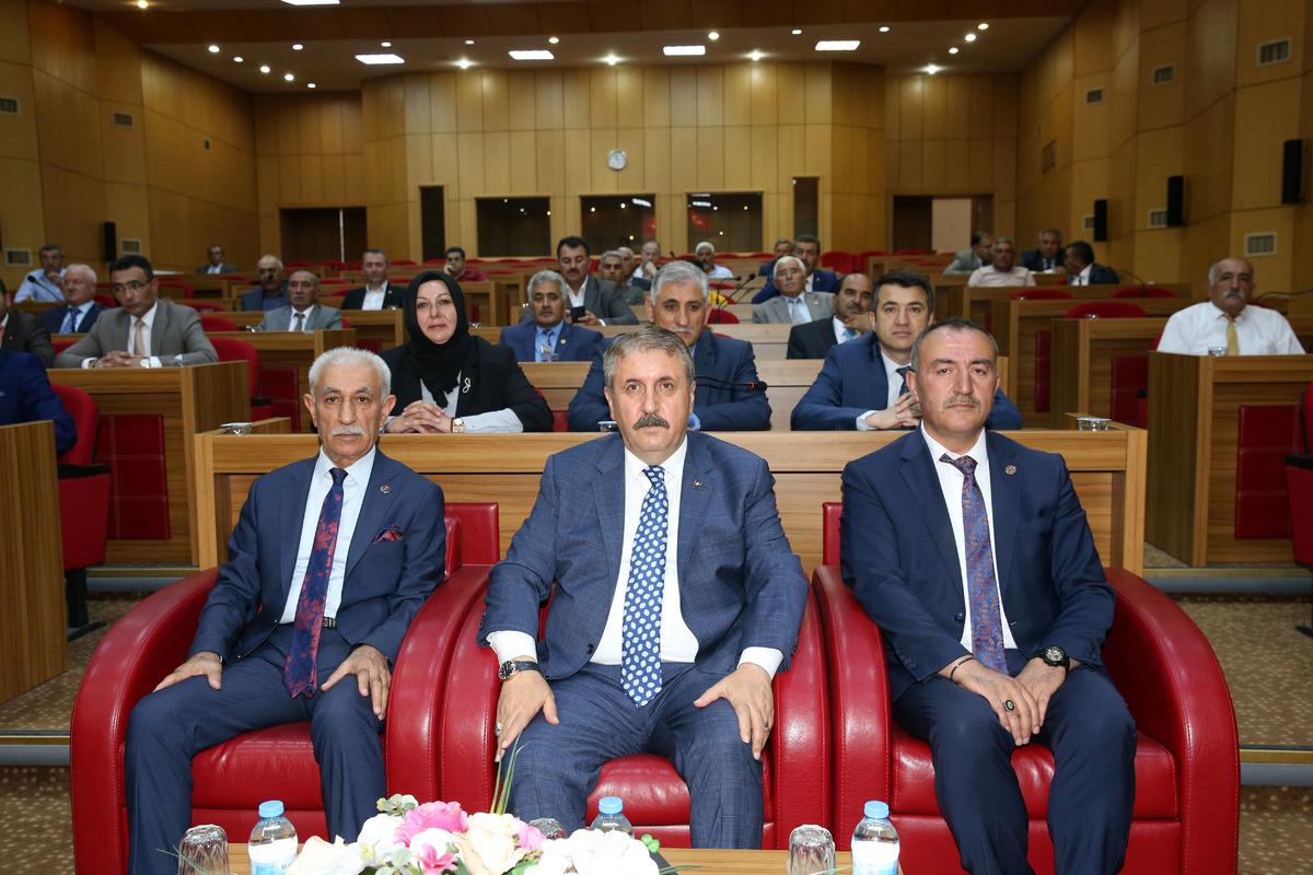 BBP Genel Başkanı Destici Sivas İl Genel Meclisi'nde konuştu: