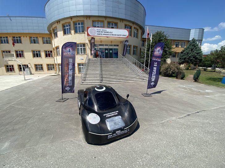 TEKNOFEST'te elektrikli araçlarıyla "teknik tasarım" ödülü alan imam hatipliler gururlu G2