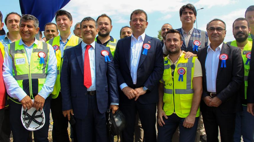 İSKİ'nin Pendik'te atık su, yağmur suyu ve dere ıslahı projeleri için tören yapıldı