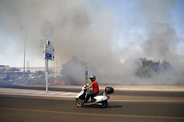 Kayseri'de otluk alanda çıkan yangın söndürüldü G5