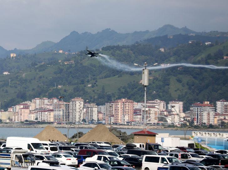 SOLOTÜRK Rize'de prova uçuşu yaptı G5