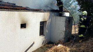 Bodrum'da evde çıkan yangın itfaiye ekiplerince söndürüldü
