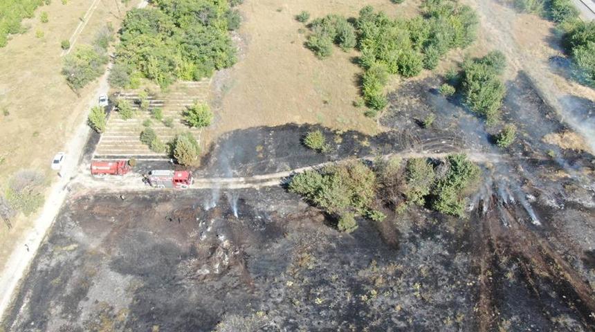 Şehrin göbeğinde büyük yangın! Hırsızların pişkinliği pes dedirtti