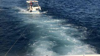 Sarıyer açıklarında sürüklenen tekne kurtarıldı