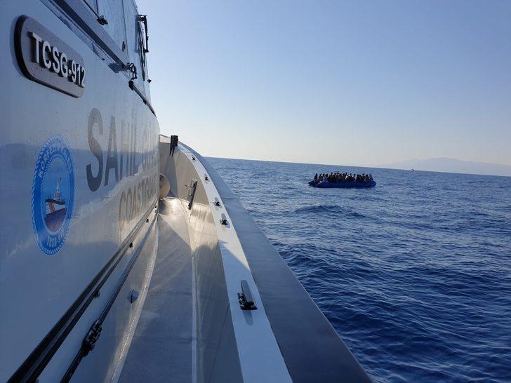 İzmir açıklarında 88 düzensiz göçmen kurtarıldı G3