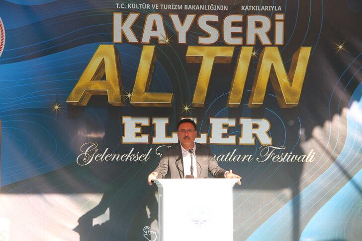 Kayseri Altın Eller Geleneksel El Sanatları Festivali başladı G2