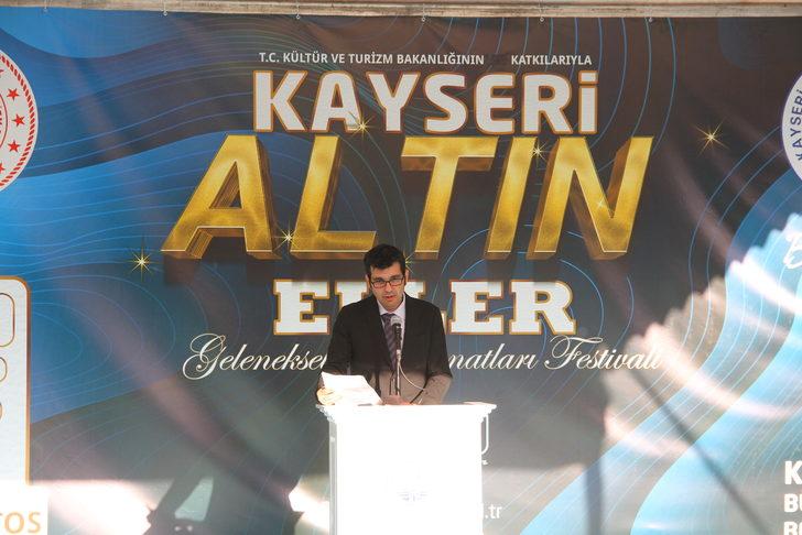Kayseri Altın Eller Geleneksel El Sanatları Festivali başladı G3