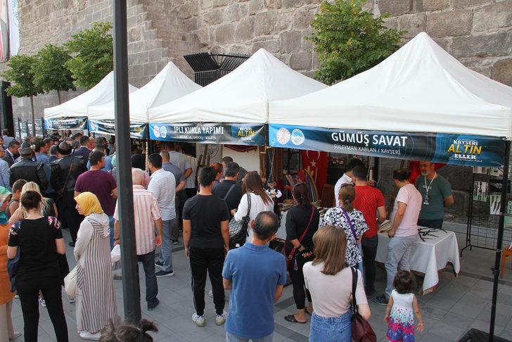 Kayseri Altın Eller Geleneksel El Sanatları Festivali başladı G5