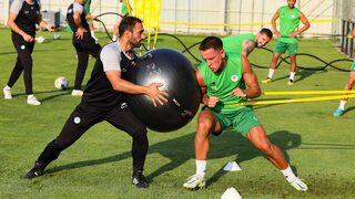 Konyaspor, Vaduz maçının hazırlıklarını sürdürdü