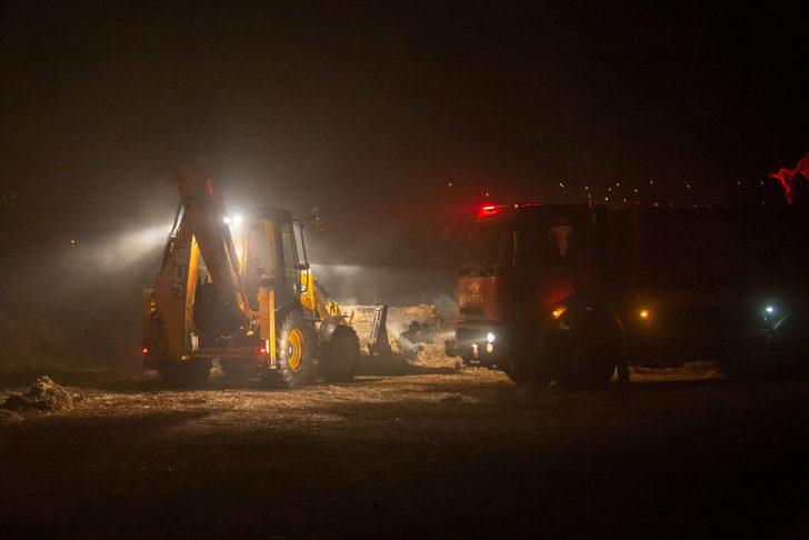 Hatay'da bir çiftliğin deposunda yangın çıktı G2