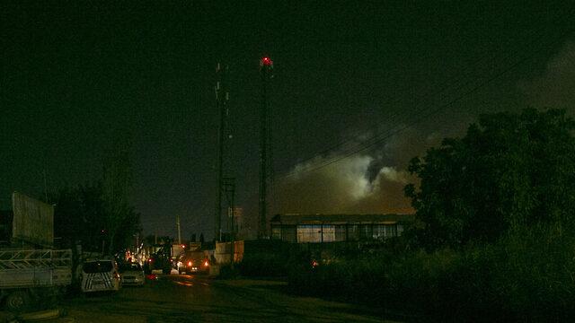 Başkentte palet üretilen iş yerinde yangın çıktı