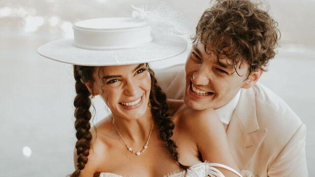 Cedi Osman'la evlenen Ebru Şahin'den göğüs dekolteli poz! 