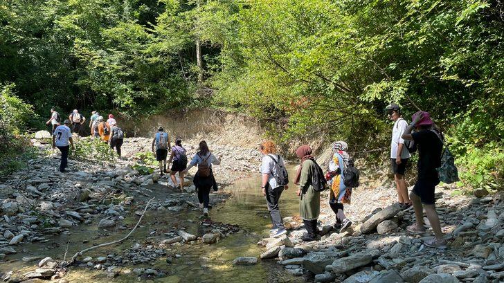 Abana Turizm Derneği Hacıveli Kanyonu'nda doğa gezisi düzenledi G3