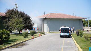 Eskişehir'de tramvay merkezindeki trafoda çıktı, ulaşım 3 saat aksadı