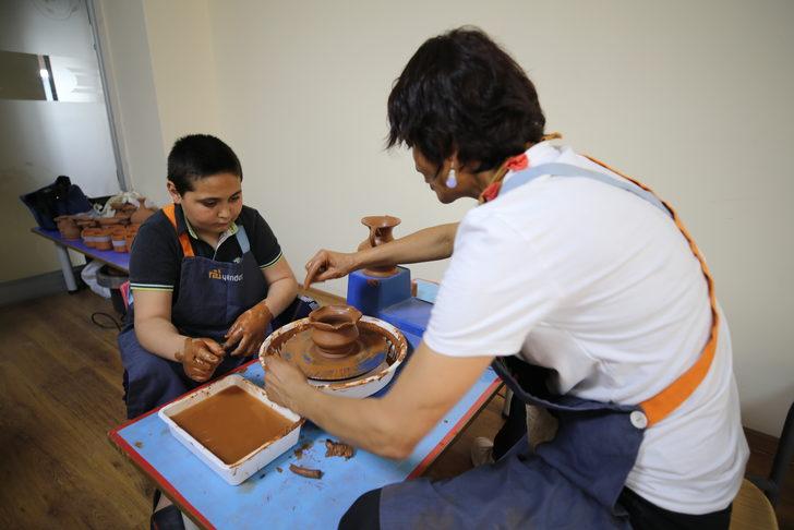 Nevşehir'de "özel insanlar" mesleki eğitim alıyor G5