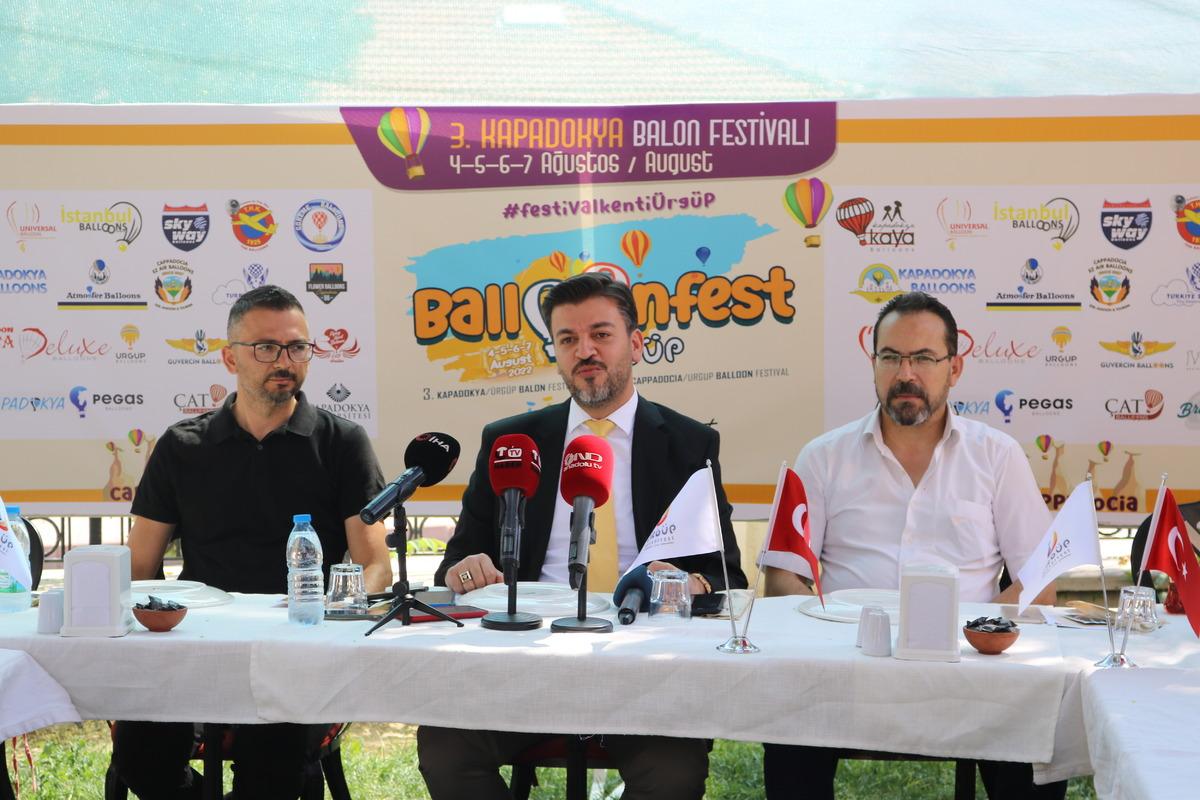 3. Kapadokya/&Uuml;rg&uuml;p Balon Festivali başlıyor