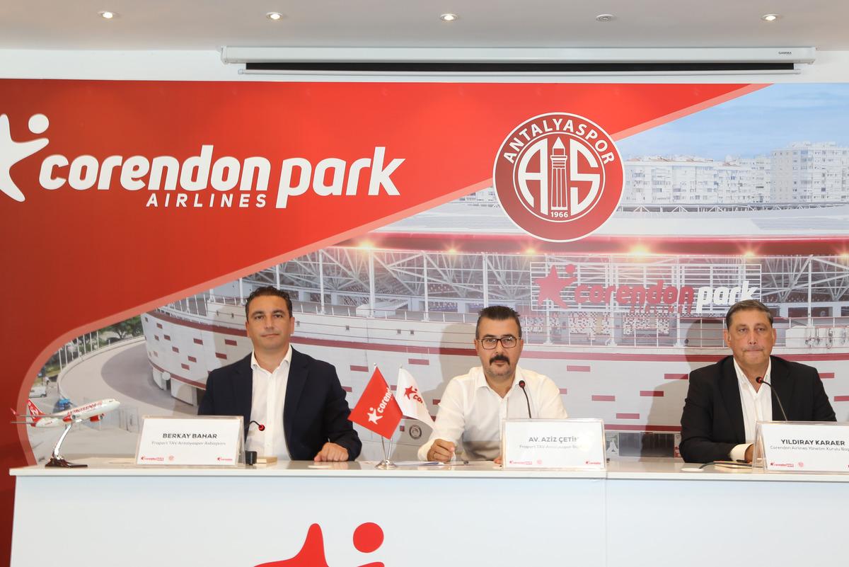 Antalya Stadı'nın yeni adı Corendon Airlines Park Antalya oldu