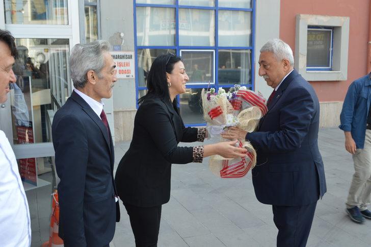 TESK Genel Başkanı Palandöken, Afyonkarahisar Esnaf ve Sanatkarlar Odaları Birliğini ziyaret etti: G1