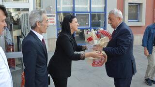 TESK Genel Başkanı Palandöken, Afyonkarahisar Esnaf ve Sanatkarlar Odaları Birliğini ziyaret etti: