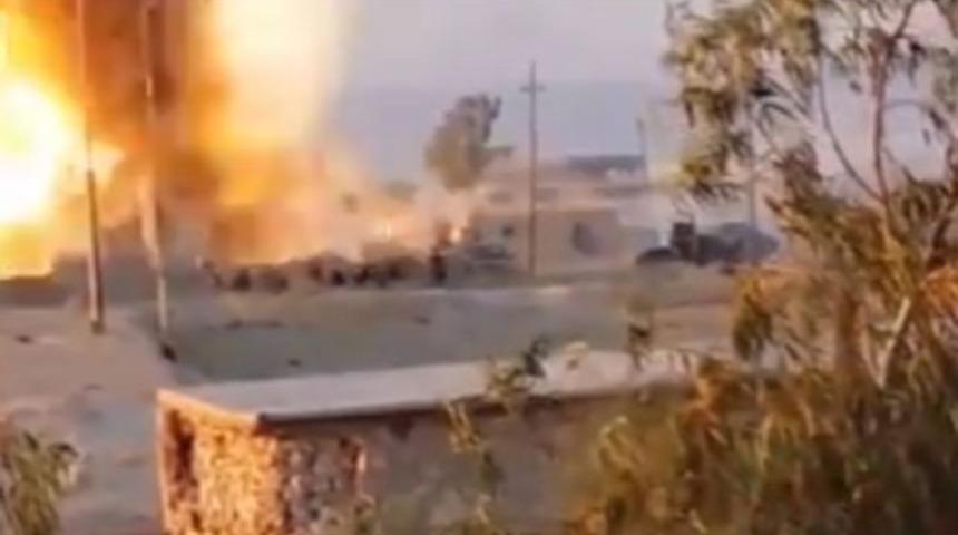 İşte Mehmetçik'in IŞİD hedeflerini vurduğu anlar