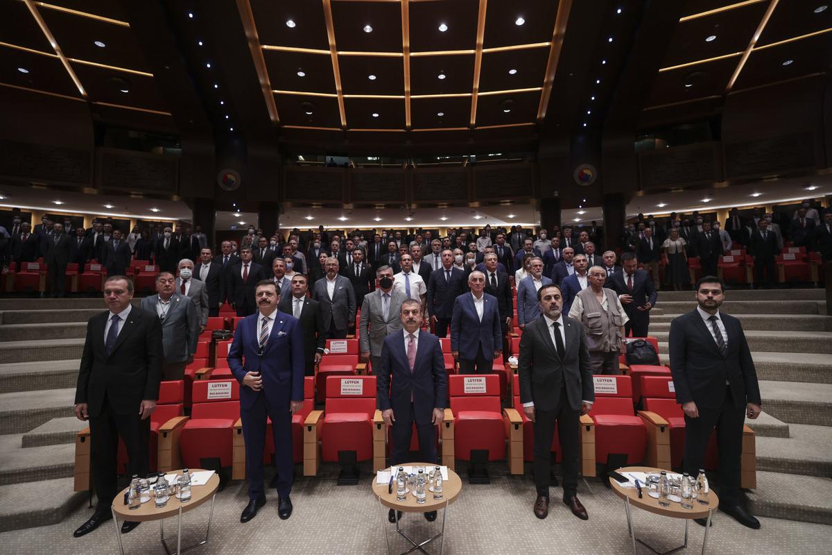 TOBB Başkanı Hisarcıklıoğlu, "TOBB Sekt&ouml;r Meclisleri İstişare Toplantısı"nda konuştu: