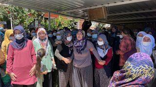 Manisa'da çamur altında kalan işçinin cenazesi defnedildi