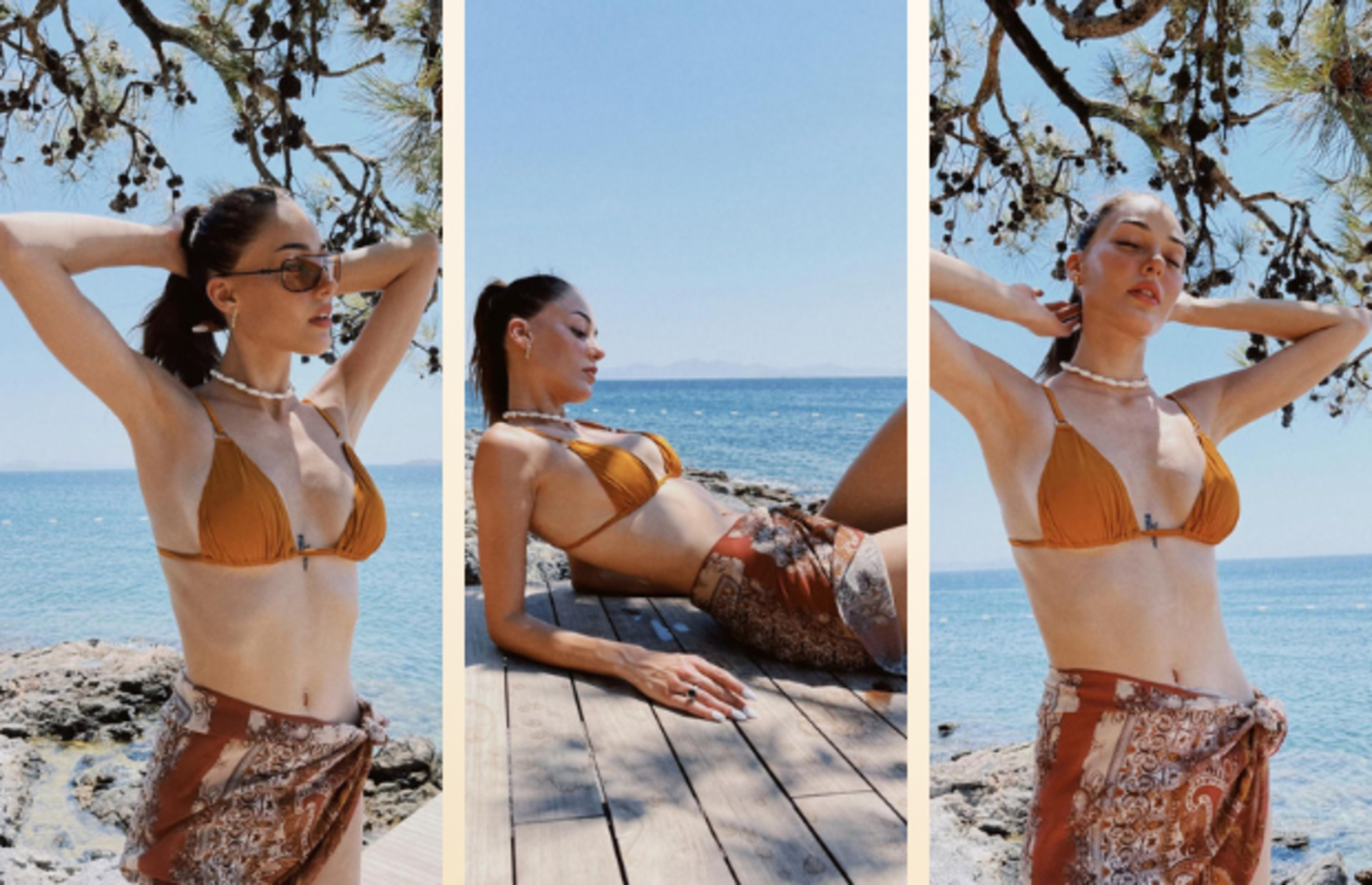 Dilan Çiçek Deniz'in beğeni yağmuruna tutulan bikini üstüne alternatif öneriler