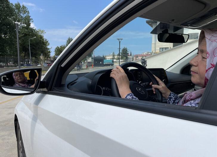 Ordulu kadın 61 yaşında ehliyet sahibi oldu G4