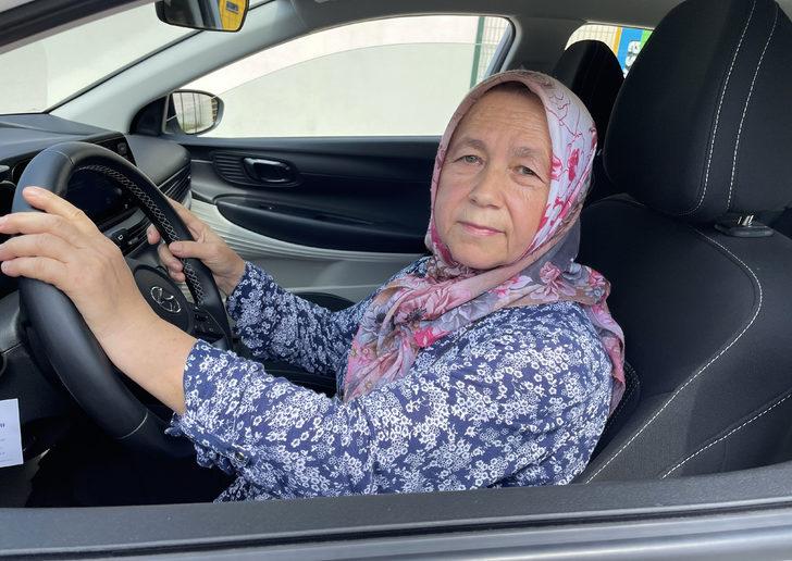 Ordulu kadın 61 yaşında ehliyet sahibi oldu G5